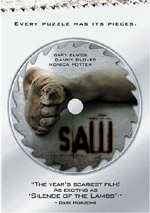 Saw DVD cover