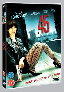 Milla Jovovich stars in <b>.45</b>, out on DVD 28th January