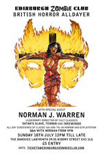 Edinburgh Zombie Club all dayer featuring Norman J Warren