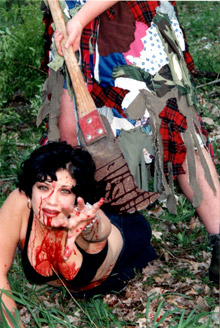First pic and details on low-budget slasher <b>Blood Oath</b>