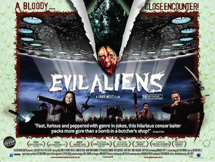 Jake West's <b>Evil Aliens</b> and <b>Scarehouse</b>