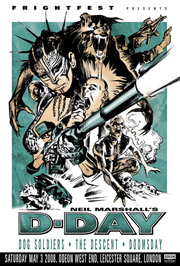 Great poster and guest list for FrightFest's <b>D-Day</b> on May 3rd