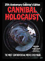 Final details of 25th Anniversay <b>Cannibal Holocaust</b> DVD