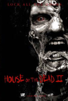 Flesh-flaying poster for <b>House of the Dead 2</b>