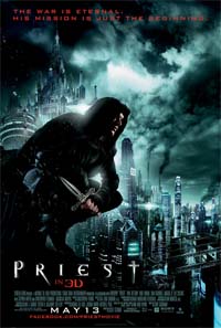 Extras clip for up coming post-apoc vampire movie <b>Priest</b>