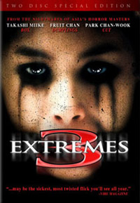 Details of <b>Three Extremes</b> and <b>Saw II</b> DVDs