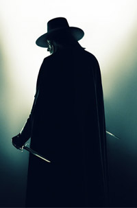 <b>V For Vendetta</b> trailer appears online